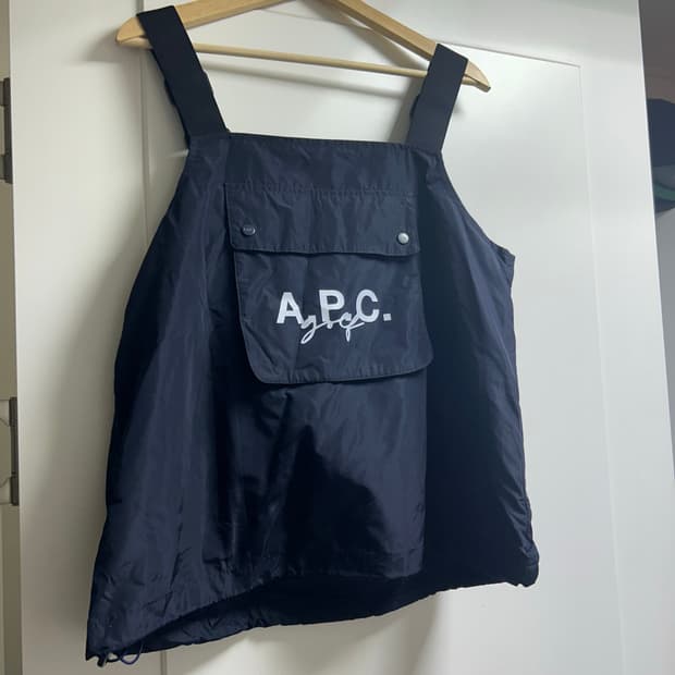 A.P.C.골프조끼 새옷