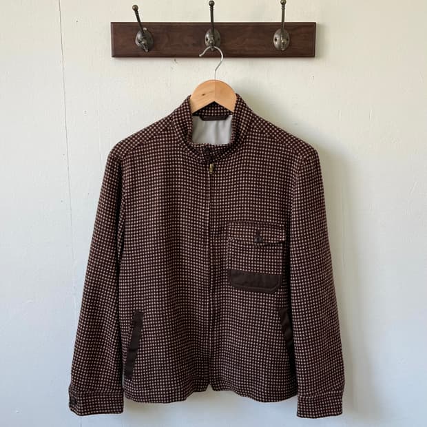 90‘s SIMPLE LIFE 도트 바라쿠나자켓