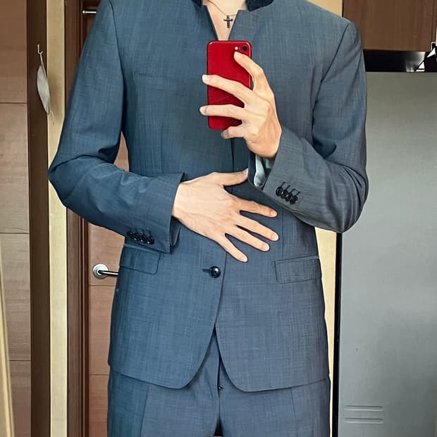 돌체앤가바나 골드 정장