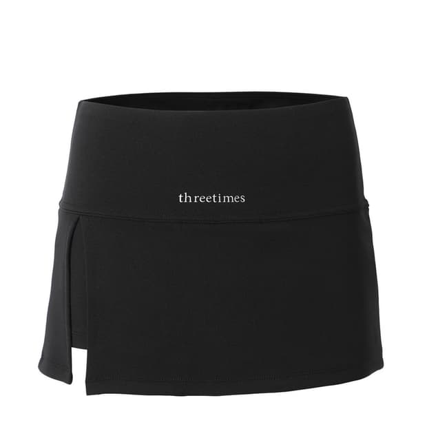 쓰리타임즈 Athletic slit skirt M