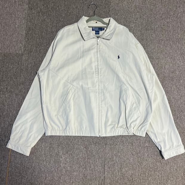 폴로 랄프로렌 블루종 자켓 아이보리 XL