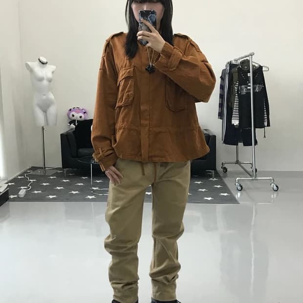 자라 브라운 자켓