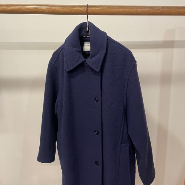 tomorrowland navy coat