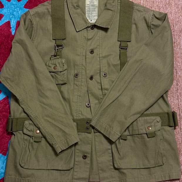 밀리터리 피싱 테크자켓