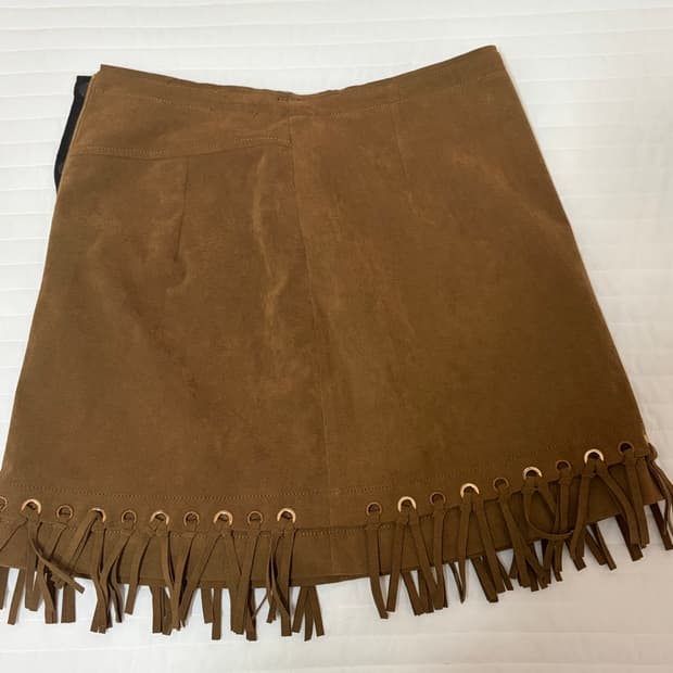 BIRD 브라운 치마