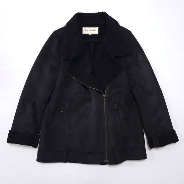 Ray beams  스웨이드 무스탕