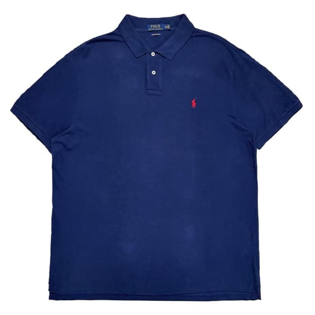 RALPH LAUREN PK 카라 티셔츠 네이비 XXL