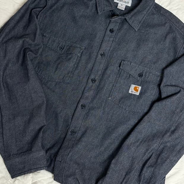 칼하트 데님셔츠 워크 셔츠 L~XL