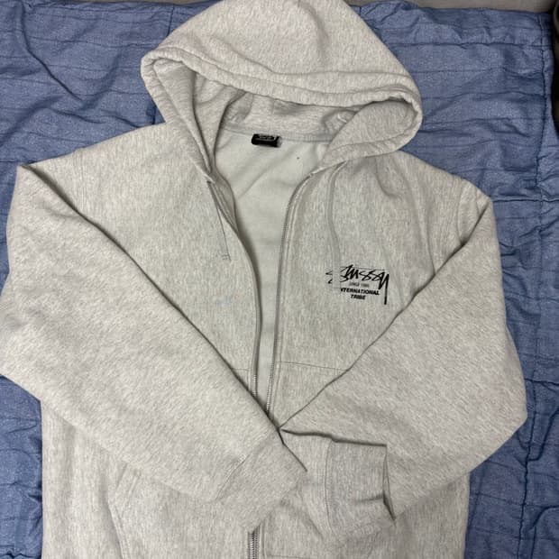 스투시 재즈 후드집업