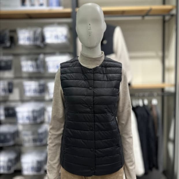 폴햄 구스다운 경량패딩조끼 95사이즈 (택달린 새옷)