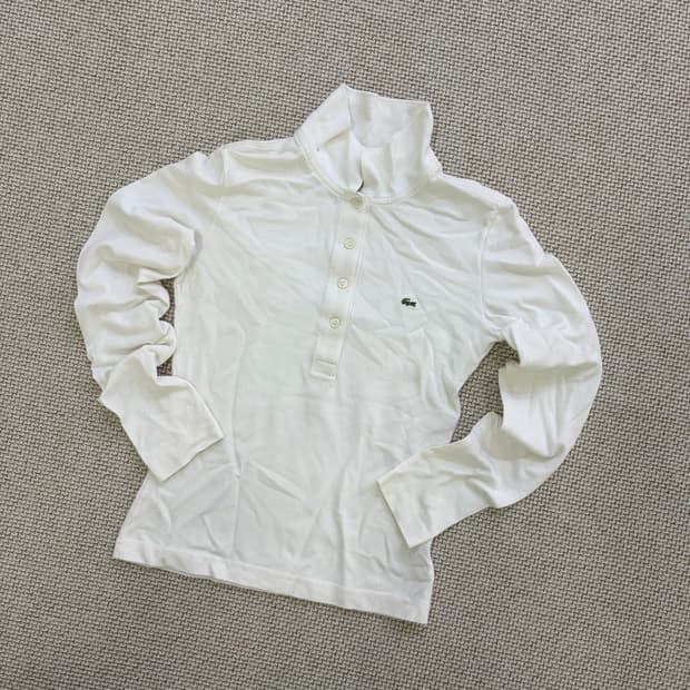 36 라코스테 긴팔 카라티 0528D