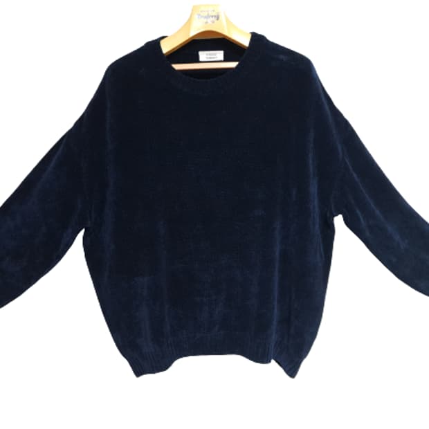 STUDIO TOMBOY 네이비 풀오버 포근한 니트 Free