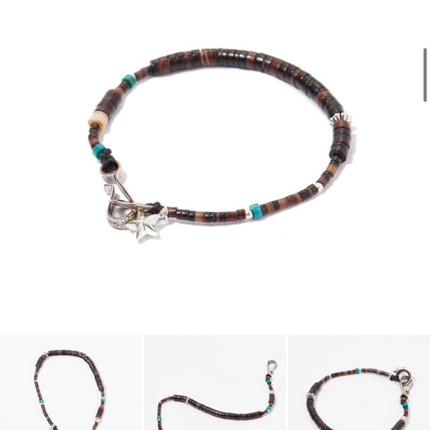 노스웍스 팔찌 D-613D / SHELL BEADS BRACELET -