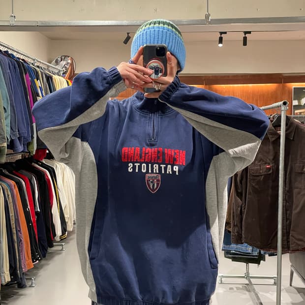 NFL 반집업 맨투맨 티셔츠