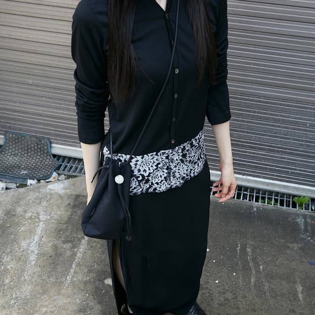 Banding Long Skirt