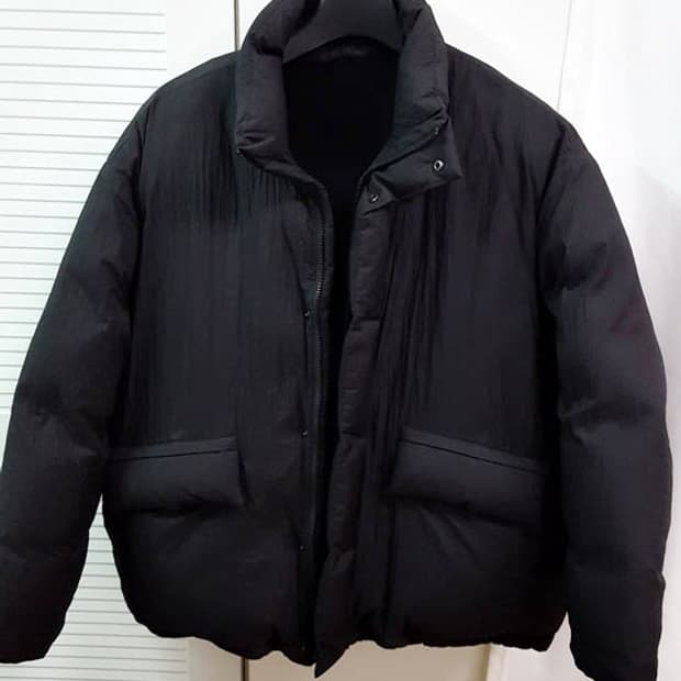 TNGT 남성 오버핏 경량 에어웜 구스다운 패딩