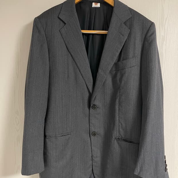 루이지 보렐리(Luigi Borrelli) 그레이 헤링본 패턴 자켓54