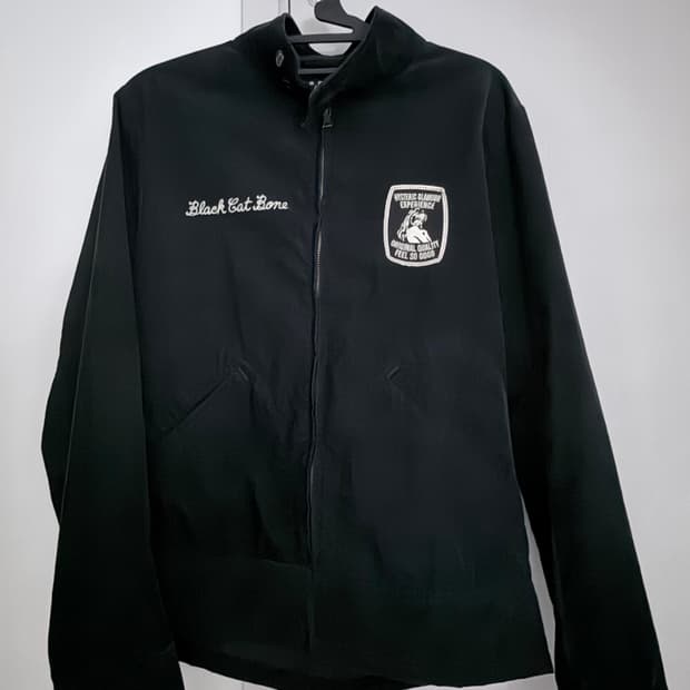 히스테릭글래모어 코듀로이 블루종 자켓