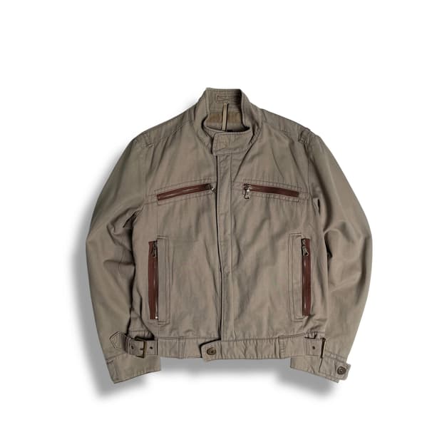 Hugo boss 6 포켓 코튼 린넨 봄버