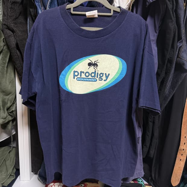 90s 빈티지 프로디지 밴드티