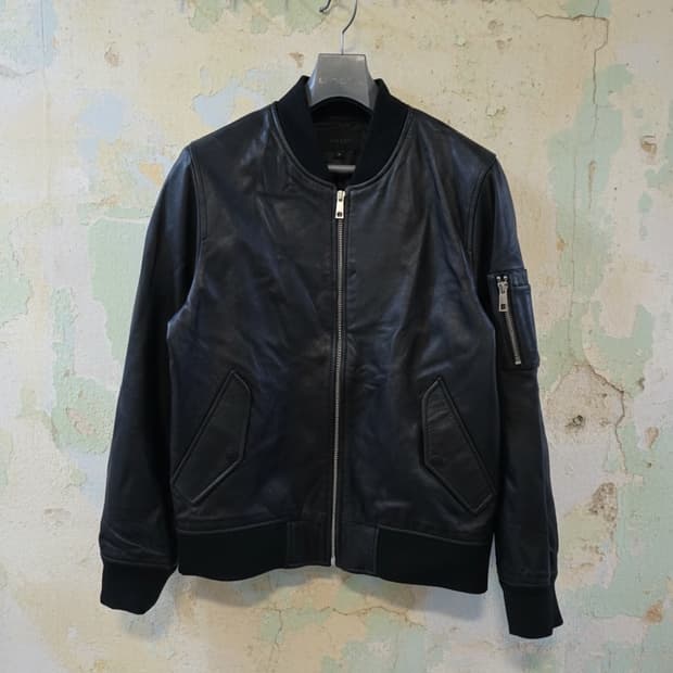 JOINUS 가죽 블루종 블랙 66