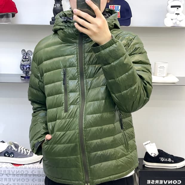 갭 말차 라이트웨이트 다운 자켓