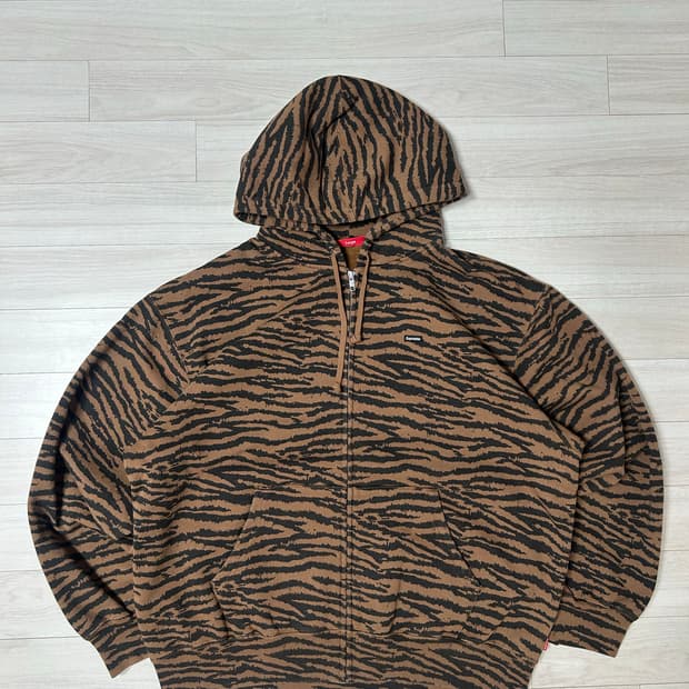 (L) 슈프림 스몰박스로고 후드집업 - 26ss