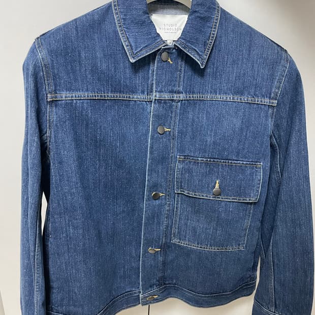 스튜디오니콜슨 데님 트러커 L사이즈