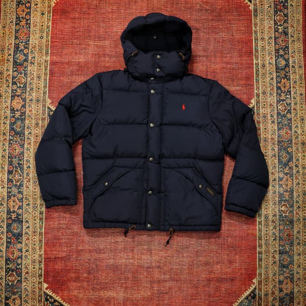 폴로랄프로렌 패딩 네이비 판매