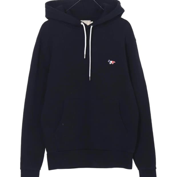 메종키츠네 폭스 후드티 S 정품