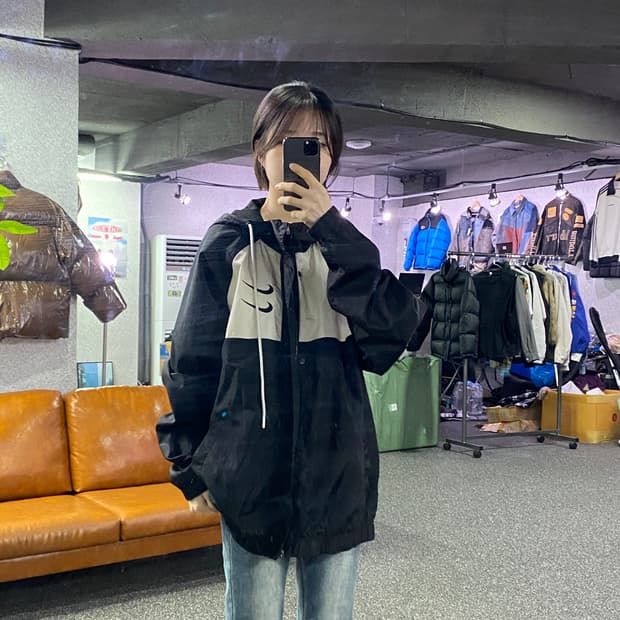 나이키 더블스우시 우븐 후드 바람막이 B4083