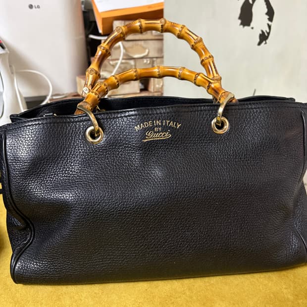 구찌뱀부토드백