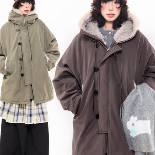 아사키프레자키 야상 판매합니다 (브라운)