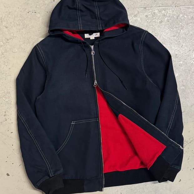 Tommy 타미 캔버스 후드 워크자켓 