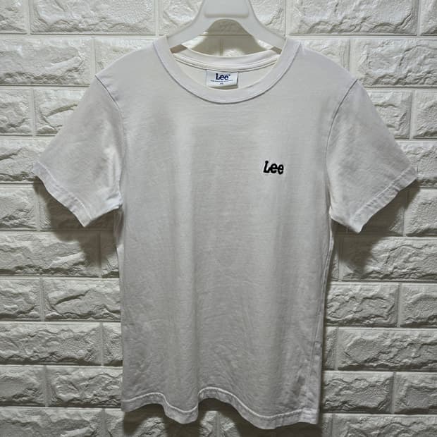 Lee 리 스몰 자수로고 반팔티 XS