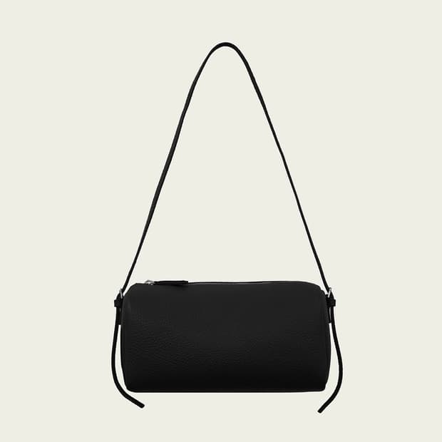 리본빛 엘리백 블랙