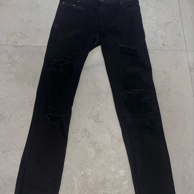 Saint Laurent 15s hedi denim jean
