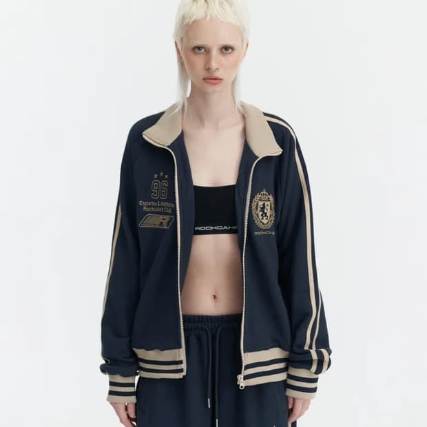 Sports 96 Track Top- Navy