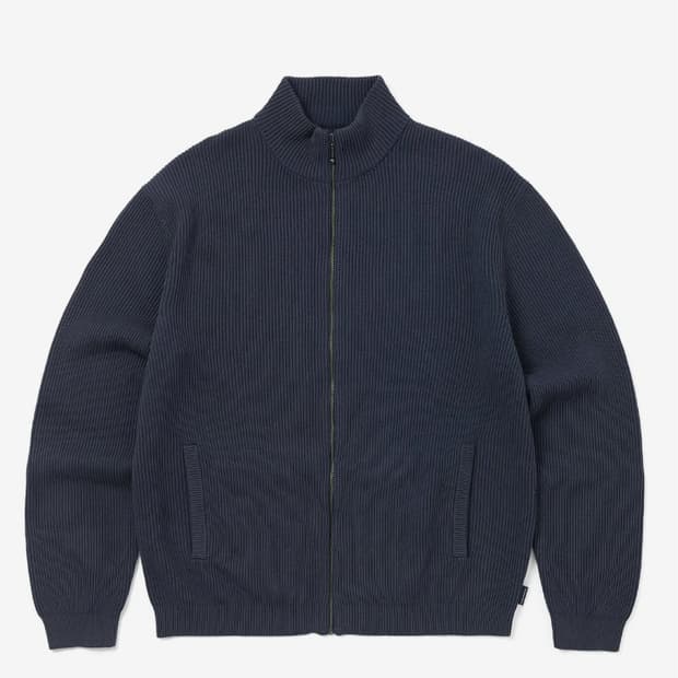 디스이즈네버댓 니트 집업 블루 (L)