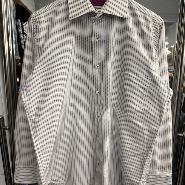 japanese vintage Mr.junko 스트라이프 셔츠