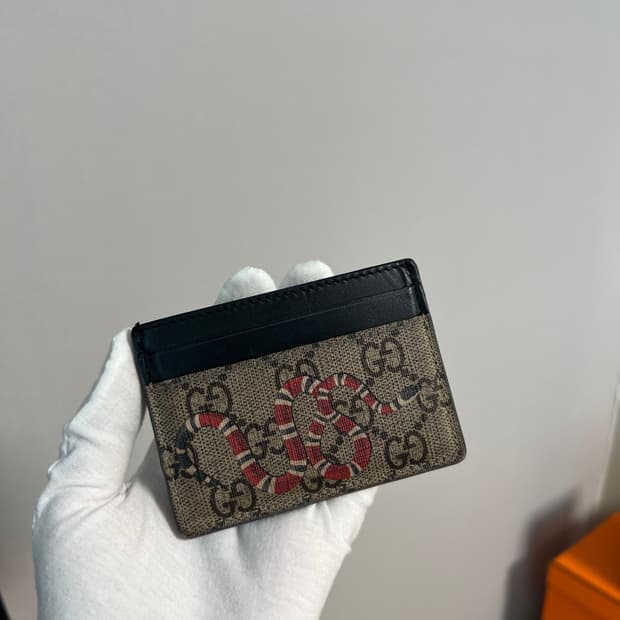 구찌 스네이크 카드지갑