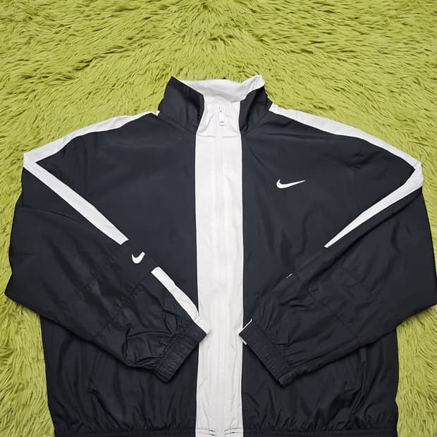 나이키 빅로고 배색 바람막이 (XXL)
