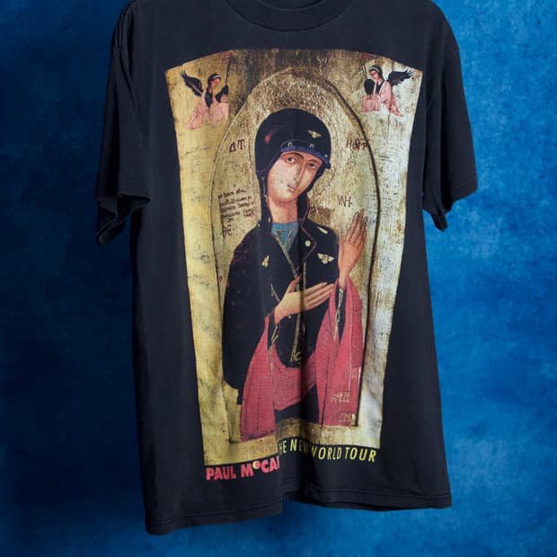 (L) 90s 폴메카트니 빈티지 밴드티