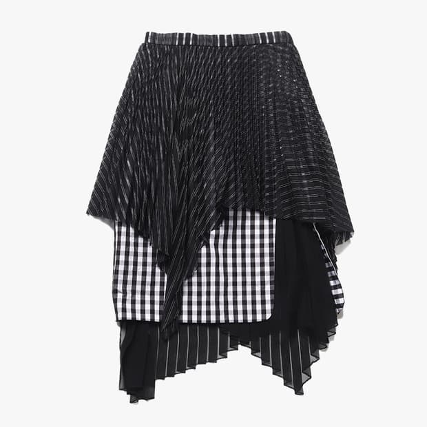 FACETASM - 3 LAYERED SKIRT