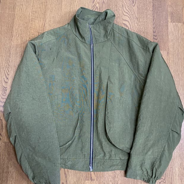 딥하우스 골져스 하이넥 자켓 카키 L