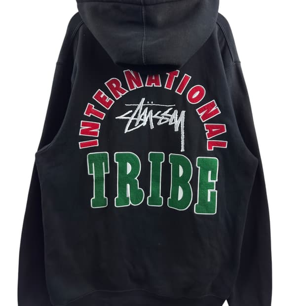 스투시 인터네셔널 트라이브 백자수 후디1213