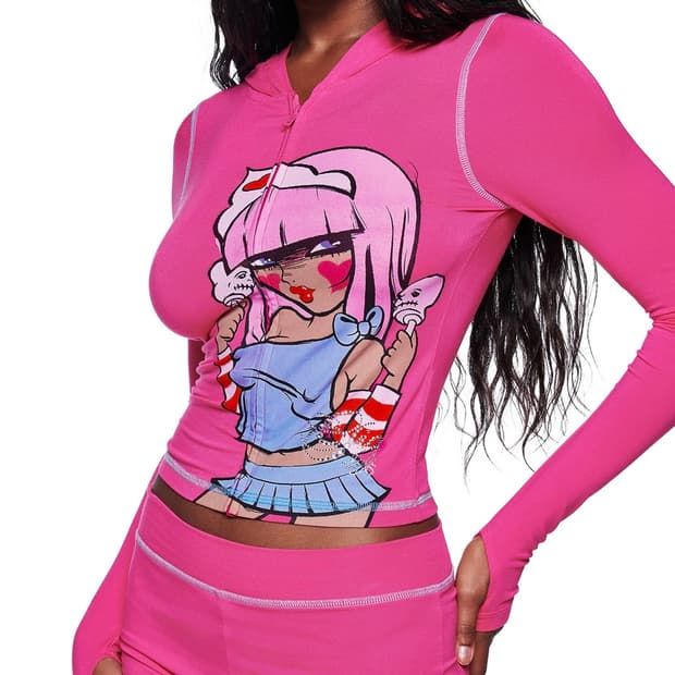 [새제품] 아이엠지아 Fafi blare 후드집업