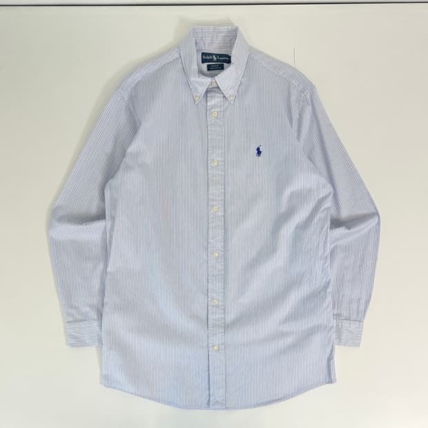 폴러 스트라이프 셔츠 blake fit M