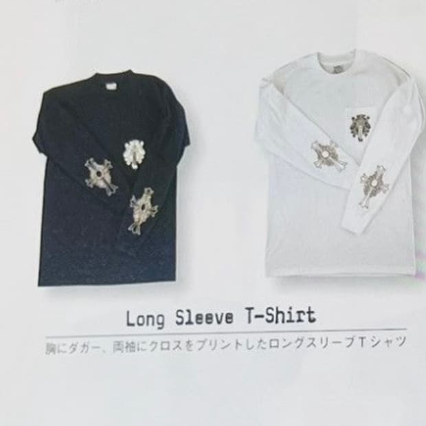 90s~00s 올드 크롬하츠 빈티지 긴팔 롱슬리브 블랙 S