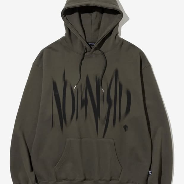 낫포너드 Thorn Logo Pullover Hood 카키